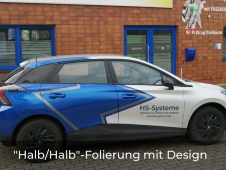 Halb-/Halb-Folierungen
