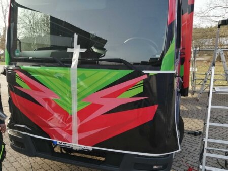 MAN TGL Komplett-Folierung