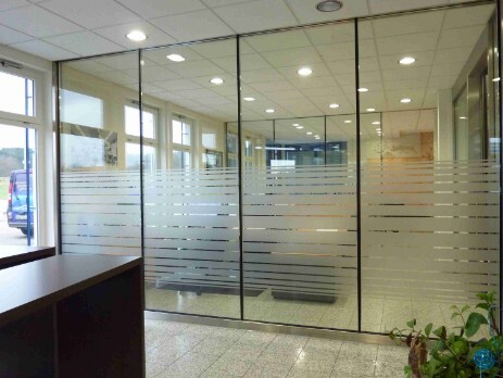 Etchedglas als Folien