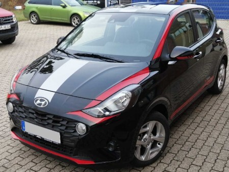 Hyundai i10 Foliendekor