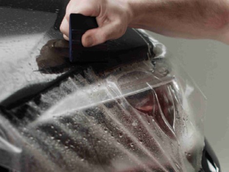 Lack schützen durch spezielle Folien