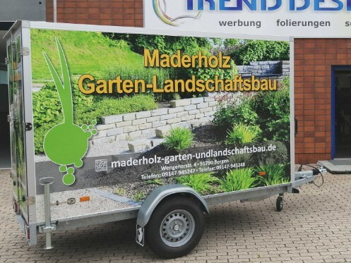 Autobeschriftung mit Layout